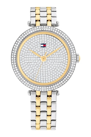 Montre à quartz en acier inoxydable - Argenté et doré