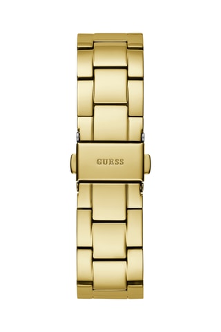 Montre à quartz en acier - Doré