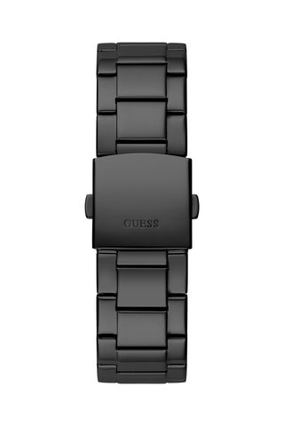Montre à quartz en acier - Noir