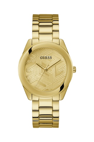 Montre à quartz en acier - Doré