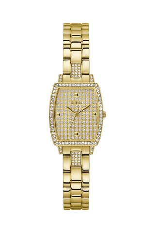 Montre à quartz en acier - Doré