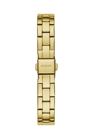 Montre à quartz en acier - Doré