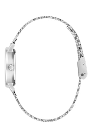 Montre à quartz en acier - Argenté