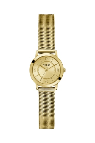 Montre à quartz en acier - Doré