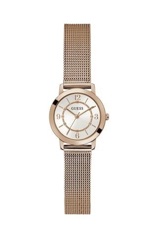 Montre à quartz en acier - Doré et argenté