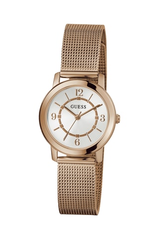 Montre à quartz en acier - Doré et argenté