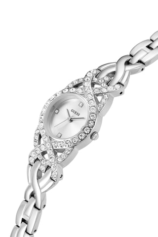 Montre à quartz en acier recyclé - Argenté