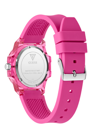 Montre à quartz en silicone - Rose