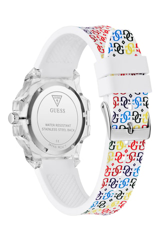 Montre à quartz en silicone - Blanc