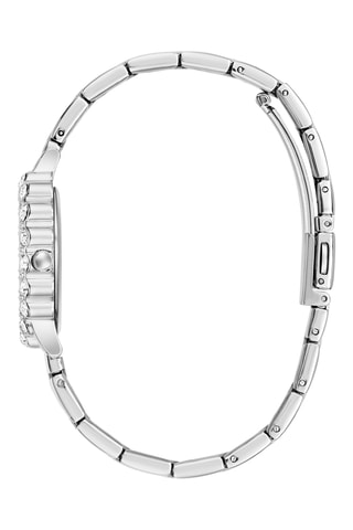 Montre à quartz en acier - Argenté et bleu