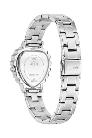 Montre à quartz en acier - Argenté et bleu