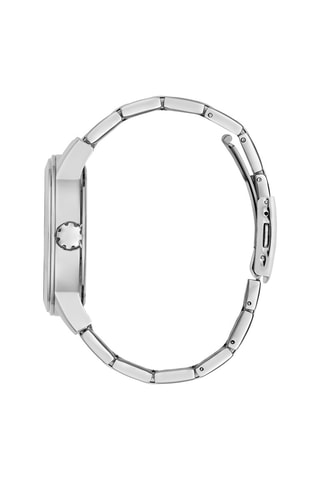 Montre à quartz en acier Téléscope Argenté et vert
