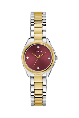 Montre à quartz en acier - Argenté et doré