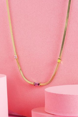 Collier - Zircons