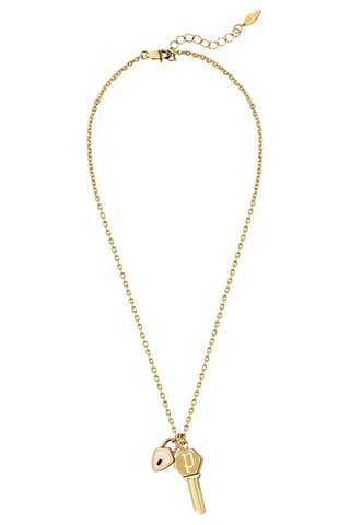 Collier doré à l'or jaune et doré à l'or rose