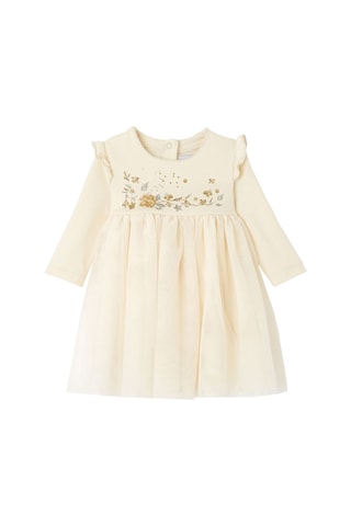Robe droite - Beige