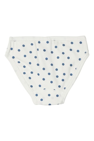 Culotte - Blanc et bleu