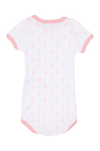 3 bodys - Rose et turquoise