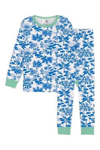 Pyjama - Bleu et blanc