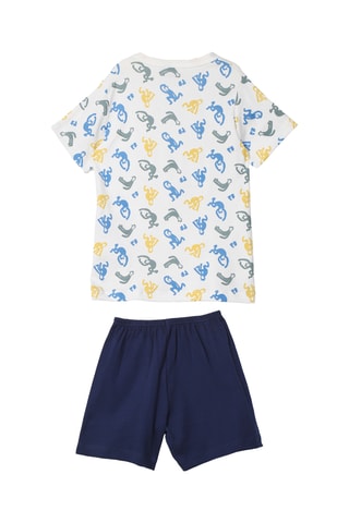 Pyjama - Bleu et blanc