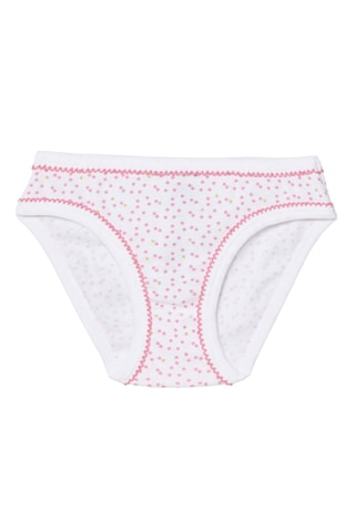 Culotte - Blanc et rose