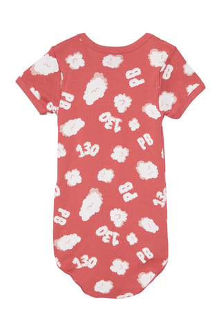 3 bodys - Rose et blanc