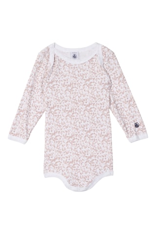3 bodys - Blanc et rose
