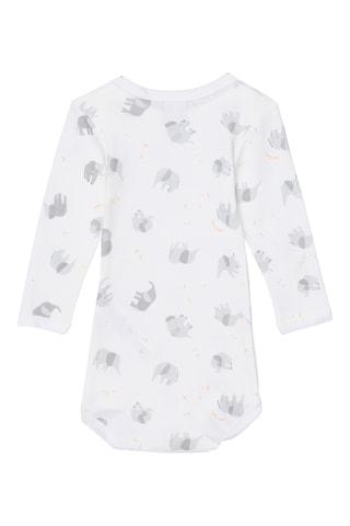 3 bodys - Blanc et orange