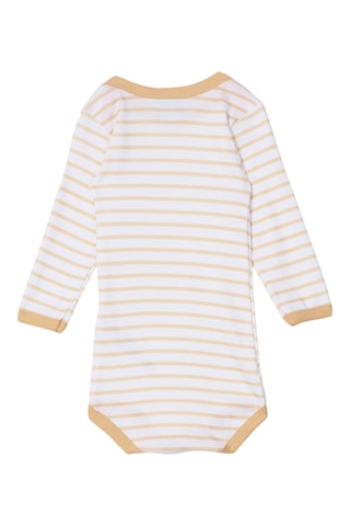 3 bodys - Blanc et orange
