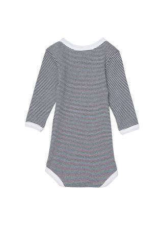 Body - Blanc et bleu marine