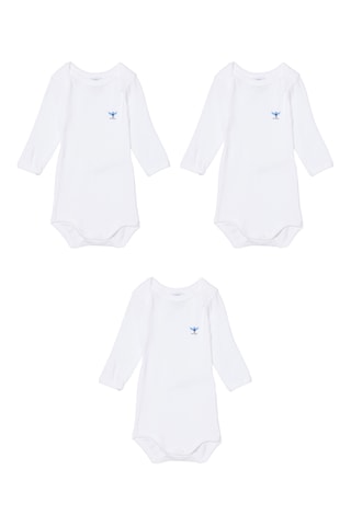 3 bodys - Blanc