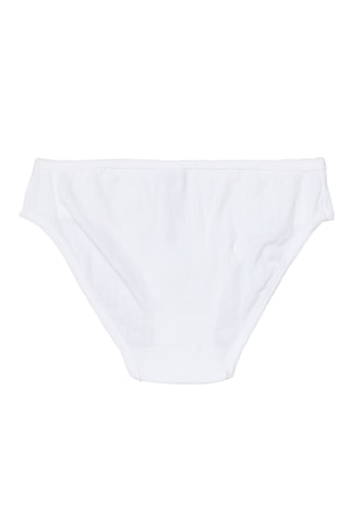 3 culottes - Blanc et marron