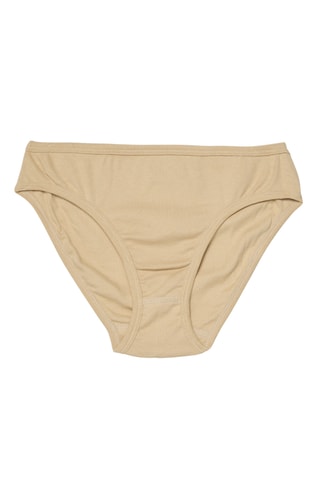 3 culottes - Blanc et marron