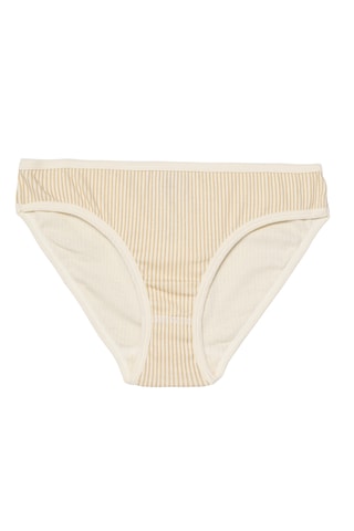 3 culottes - Blanc et marron