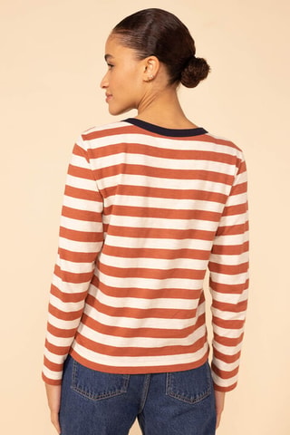 T-shirt - Blanc et rouge