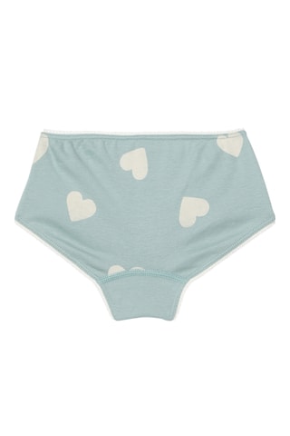 Culotte - Bleu et blanc