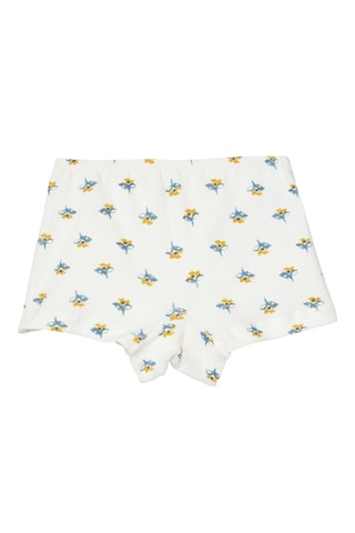 Short - Blanc et bleu