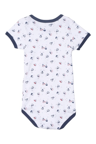 3 bodys - Blanc et rouge