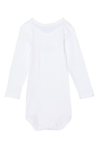 3 bodys - Blanc et beige