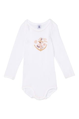 3 bodys - Rose et blanc