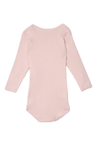 2 bodys - Rose et blanc