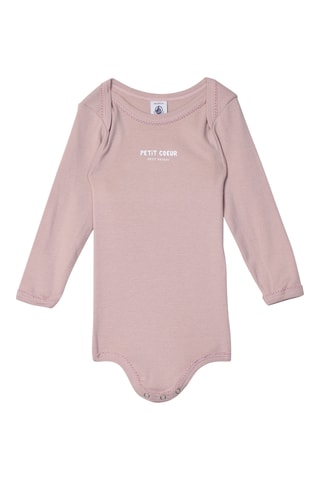2 bodys - Rose et blanc