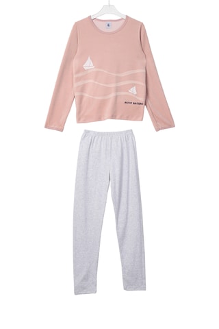 Pyjama - Rose et gris