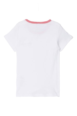 2 t-shirts - Blanc et rouge