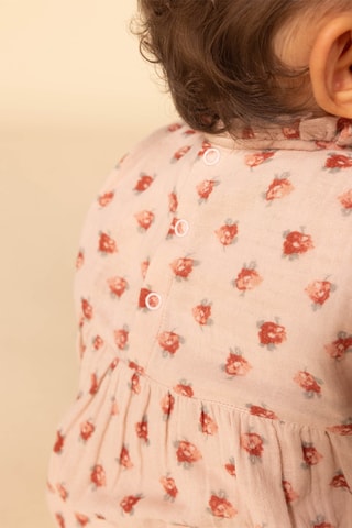 Robe - Rose et rouge