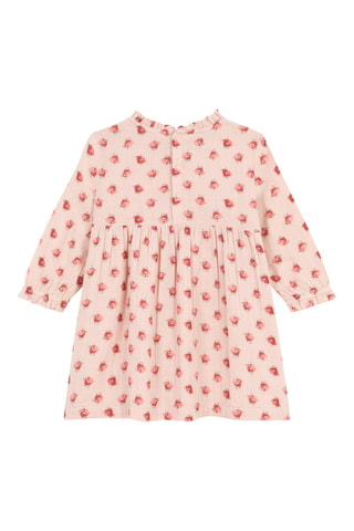 Robe - Rose et rouge