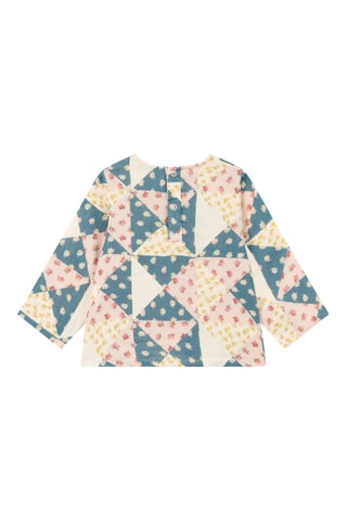 Blouse - Bleu et blanc