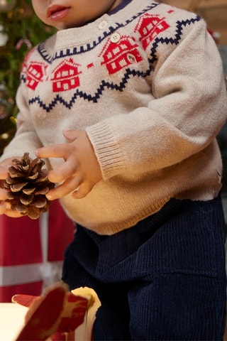 Pull en laine - Beige