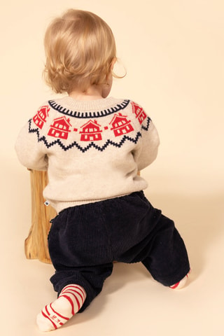 Pull en laine - Beige