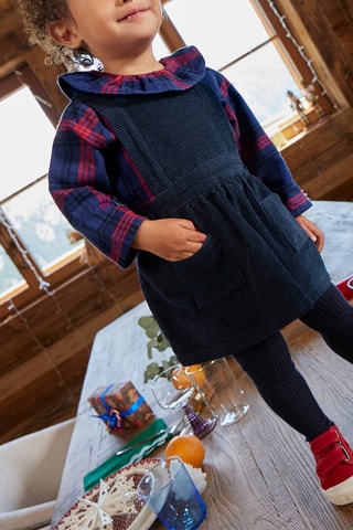 Robe salopette - Bleu